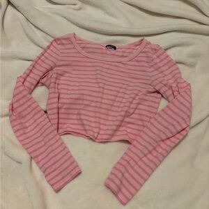 Pink Stripe Longsleeve!